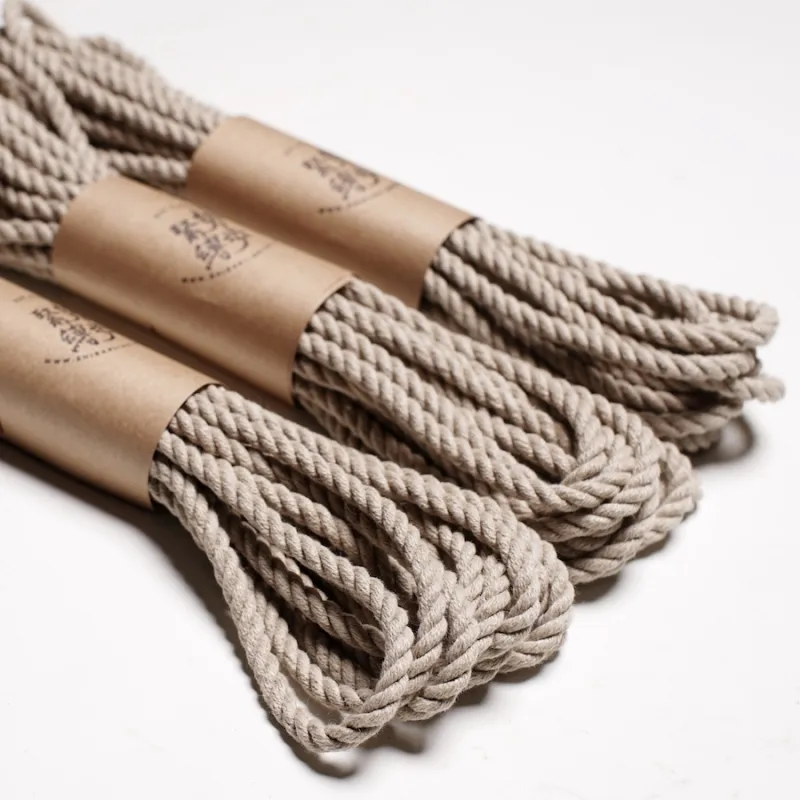 Corde Shibari Chanvre Soyeux 6mm / 8M