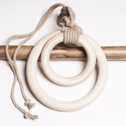 Double Anneau Bois Suspension Shibari