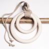 Double Anneau Bois Suspension Shibari
