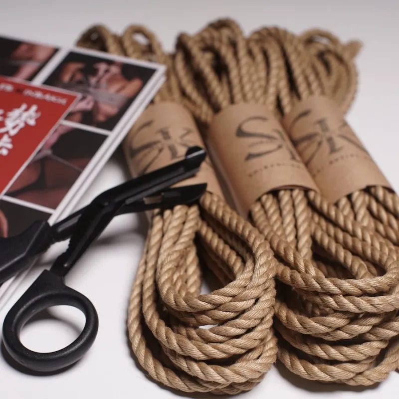 3 Cordes de shibari en jute SK (Japon)