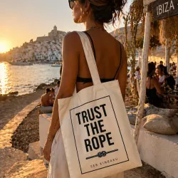 Tote Bag Shibari "Trust The Rope" Femme