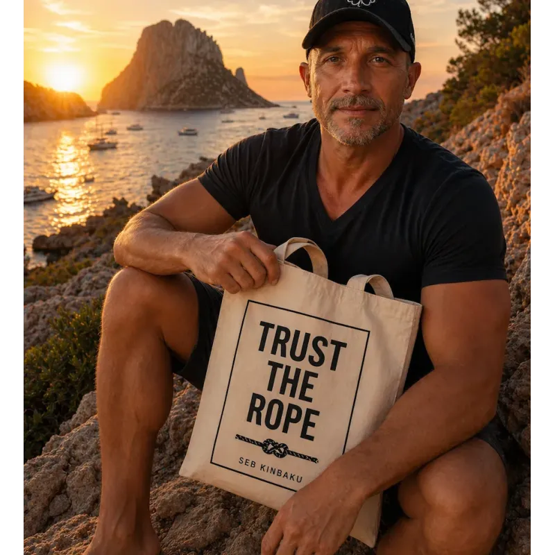 Tote Bag Shibari "Trust The Rope"