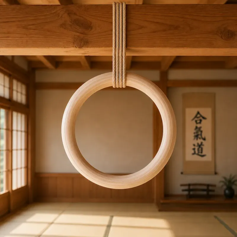 Anneau Shibari en Bois