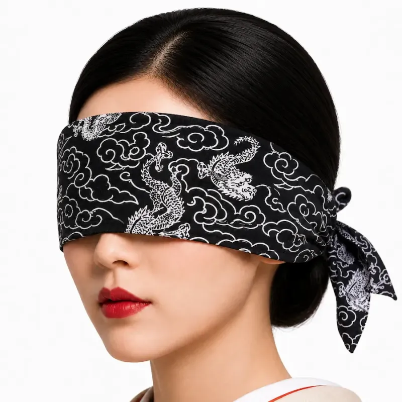 Tenugui Japonais Motif Dragon