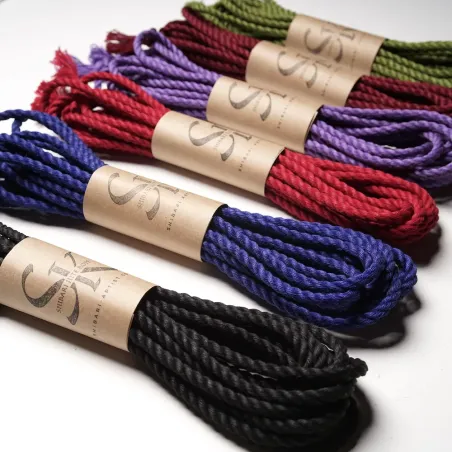 Japanese Red Shibari Jute Rope 6 mm x 8 m - SK