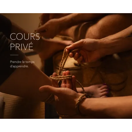 Cours Privé de Shibari avec Seb Kinbaku au Kinbaku Nest Paris 16