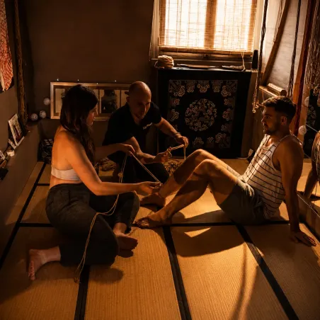 Cours Privé de Shibari avec Seb Kinbaku au Kinbaku Nest Paris 16