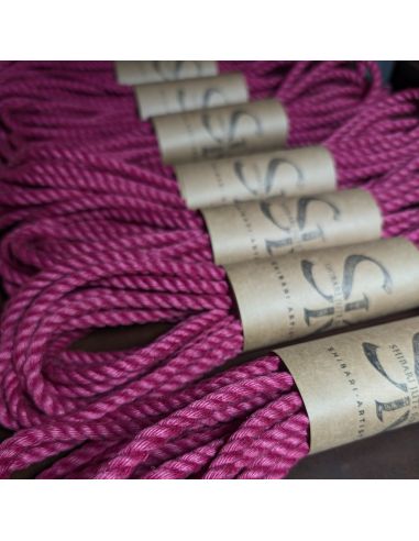 Corde de Shibari Rouge en Jute Japonaise 6 mm x 8 m - SK