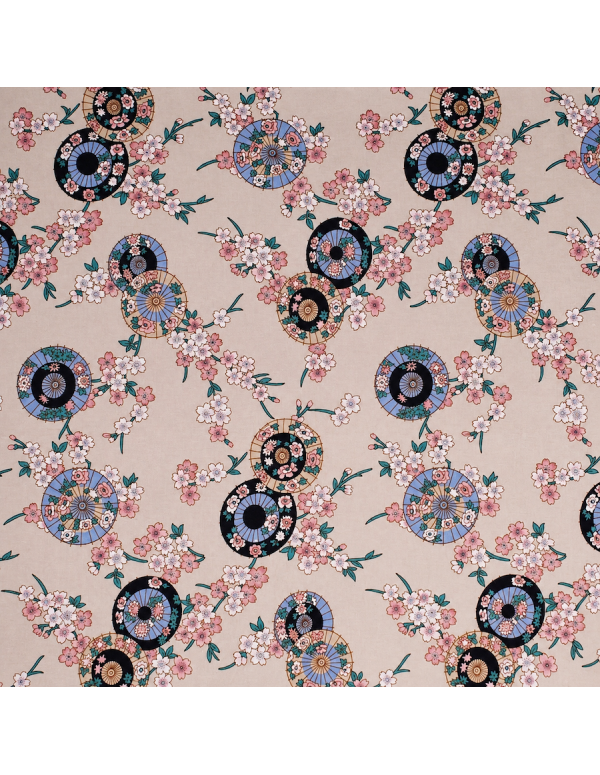Furoshiki Japonais Fleur 2