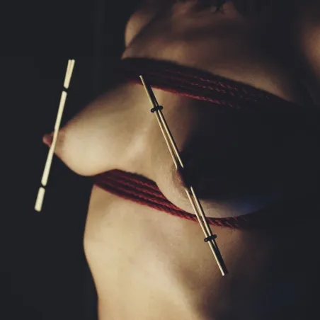 Baguettes bamboo japonaise pour session de Shibari et Kinbaku