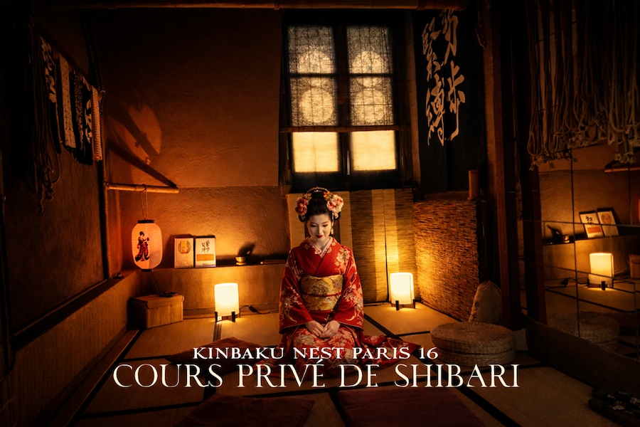 Kinbaku Nest Paris 16 / Cours privé de shibari par Seb Kinbaku