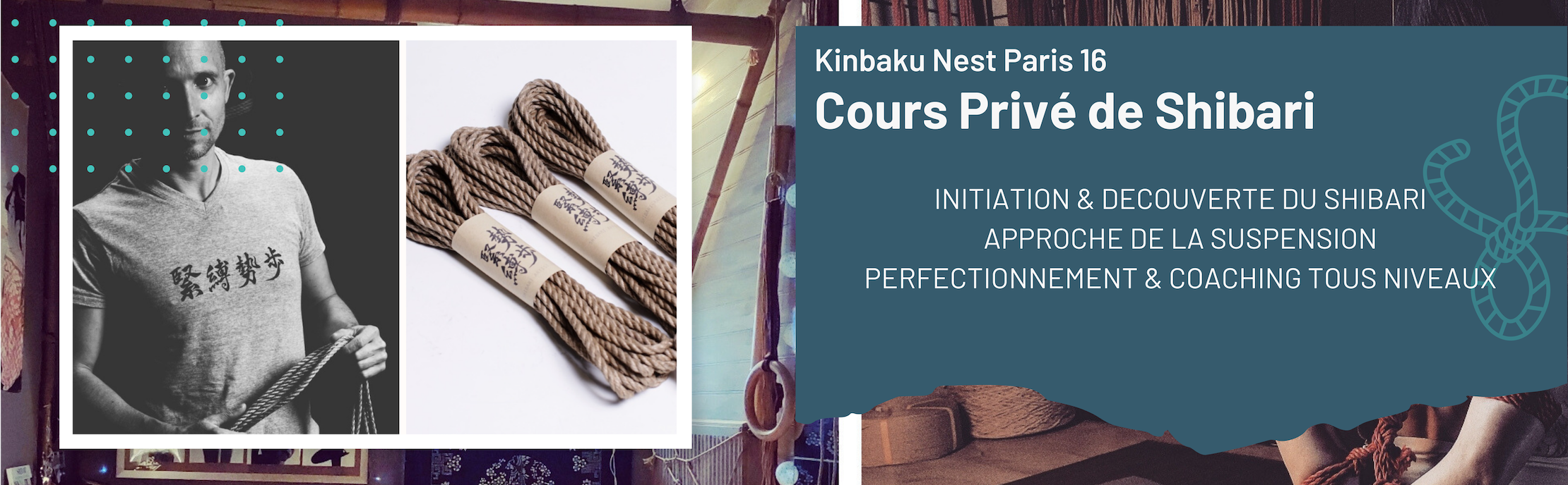 Cordes de jute pour le shibari et le kinbaku - Shibari, l'art de Seb Kinbaku