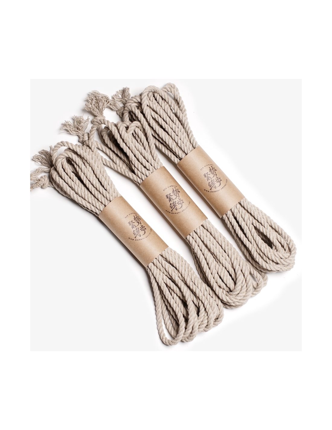Natural soft hemp Shibari rope 6 mm