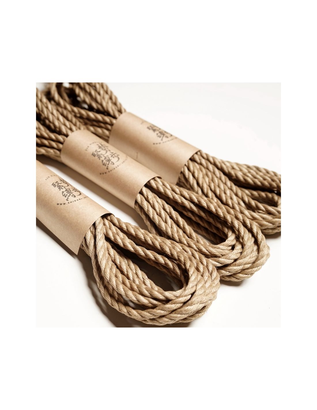 Prepared Ogawa rope, Japanese jute 6 mm by 8 metres