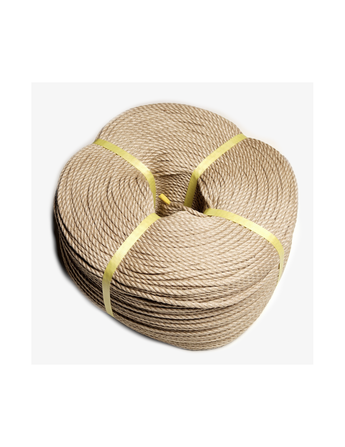 Raw untreated Ogawa Japanese jute rope in long lengths